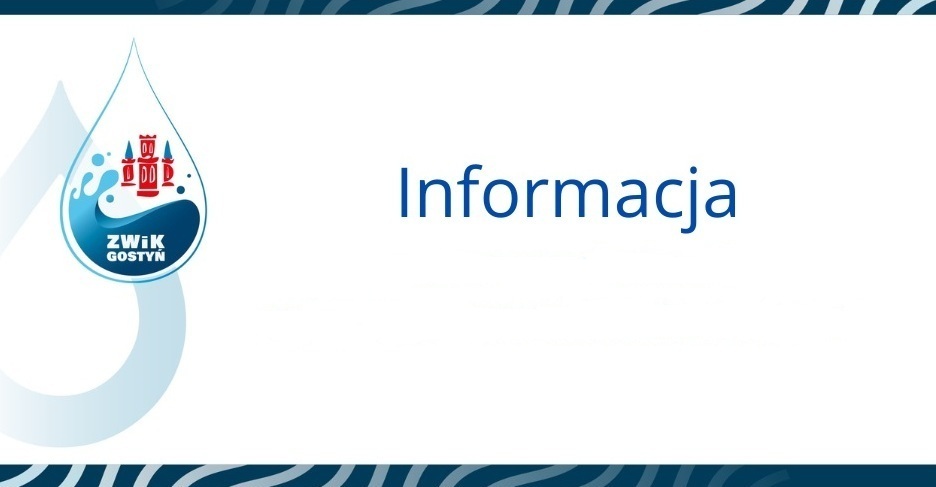 Informacja - nowe ceny i stawki opłat oraz prowadzenia rozliczeń